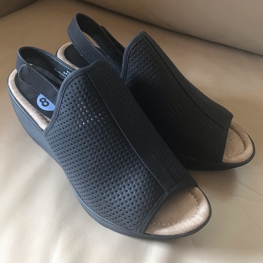 Nicole Wedge Sandals